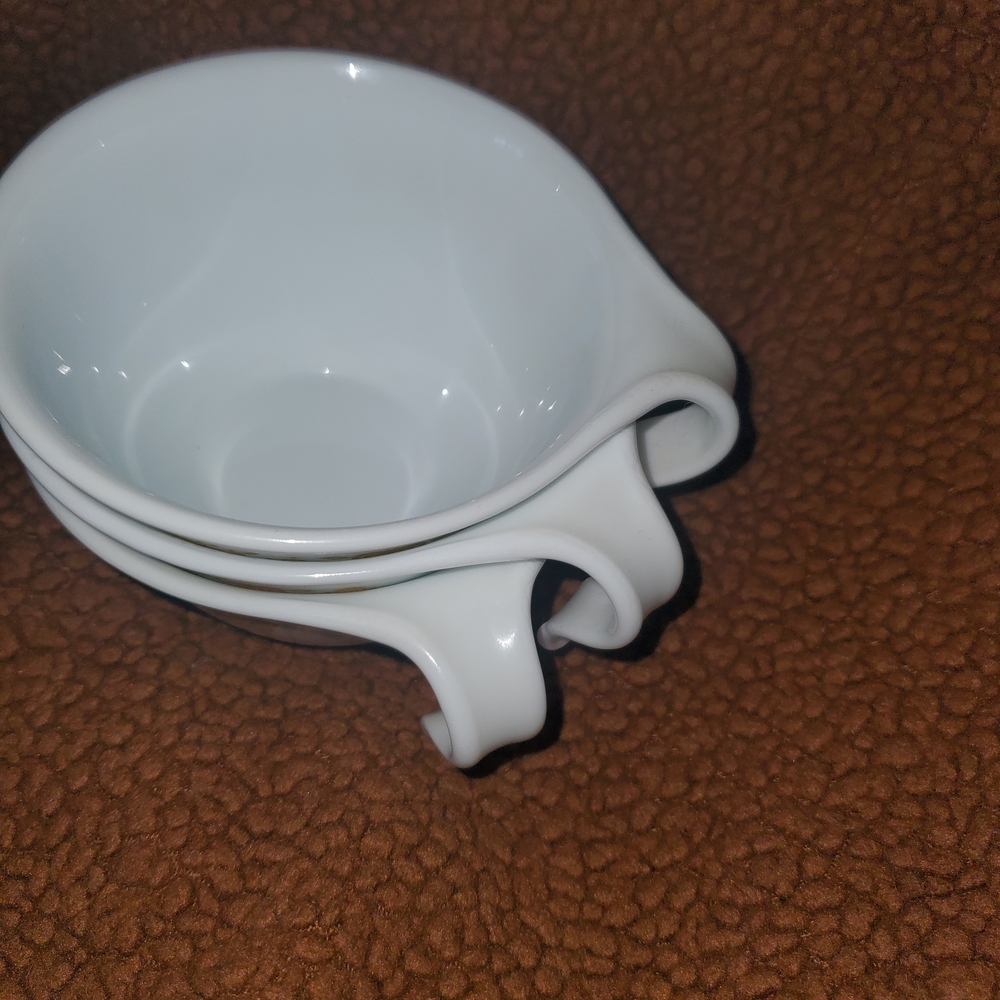 3ct. Corelle Butterfly Gold Open No Lid Hook Handle Sugar Bowl Vintage - Picture 4 of 5